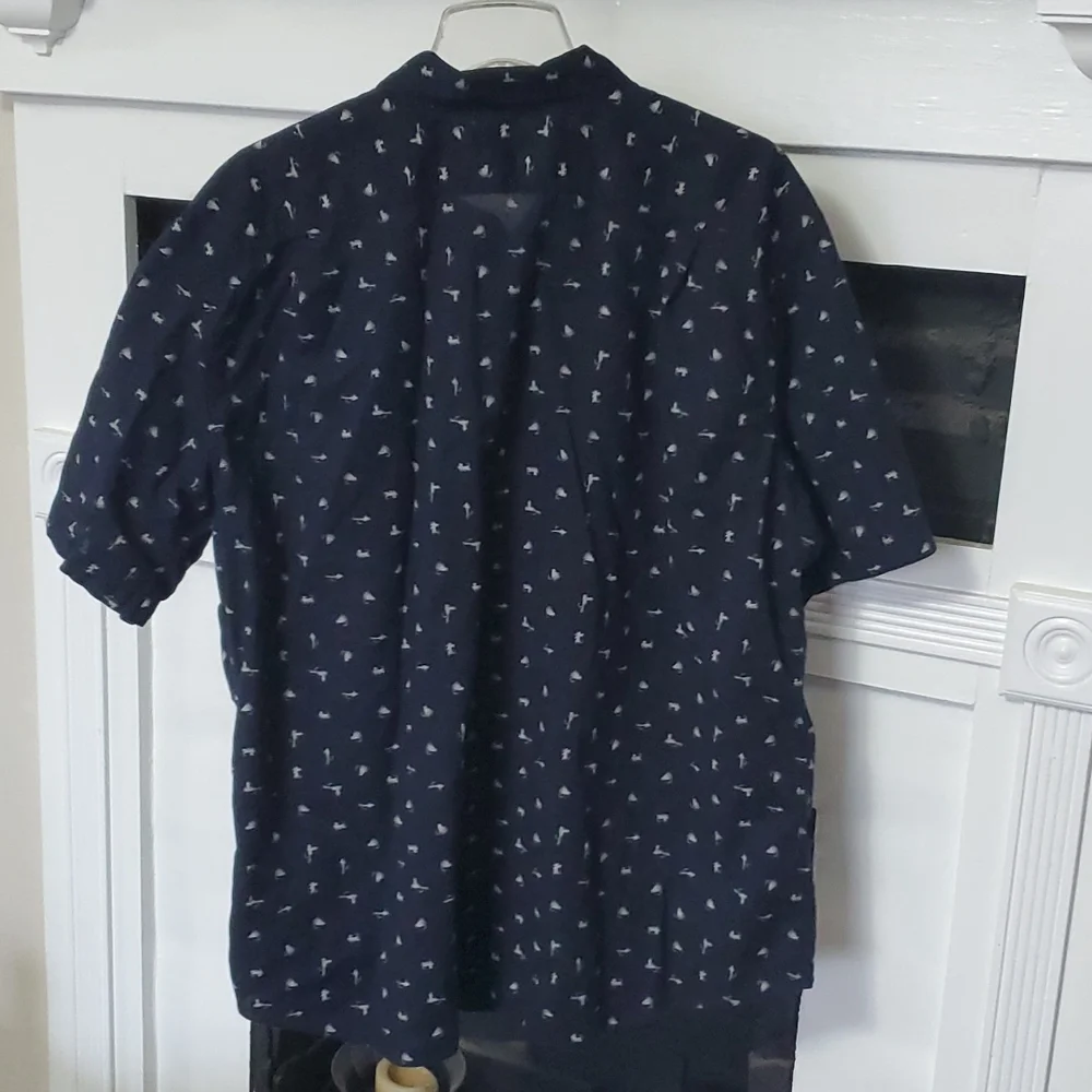 Eddie Bauer fly fishing short sleeve shirt - Picture 5 of 7